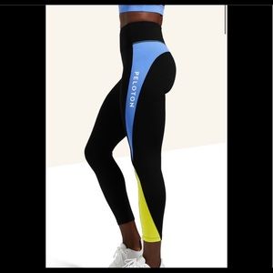 Peloton Colorblock leggings size med new